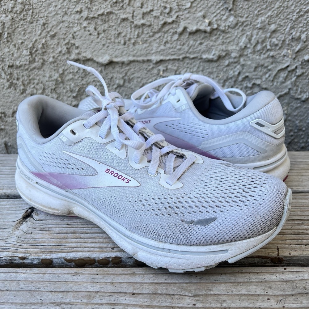 Brooks Shoes Women Size 9 Ghost 15 Sneakers Multicolor Lace Up Sport